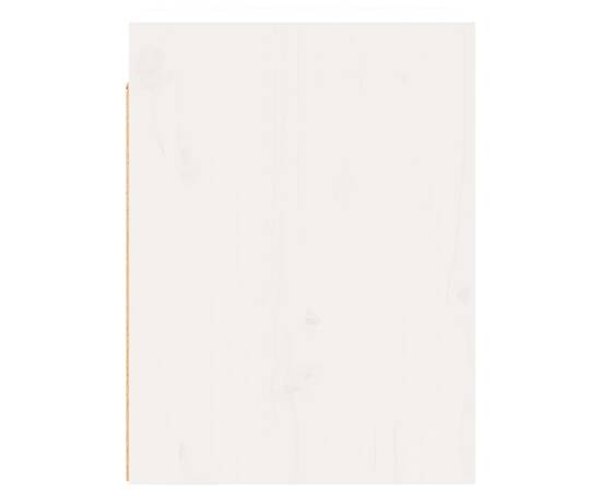 Dulapuri de perete 2 buc. alb, 30x30x40 cm, lemn masiv de pin, 7 image