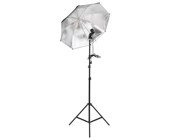 Kit lumini studio foto cu trepiede și umbrele, 3 image