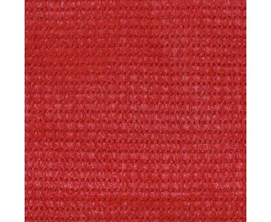 Jaluzea tip rulou de exterior, roşu, 60x140 cm, hdpe, 5 image
