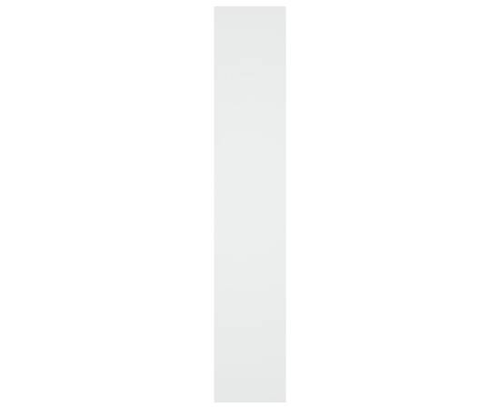 Bibliotecă/separator cameră, alb, 100x30x166 cm, 6 image