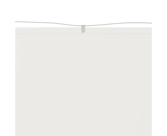 Copertină verticală, alb, 100x800 cm, țesătură oxford, 2 image