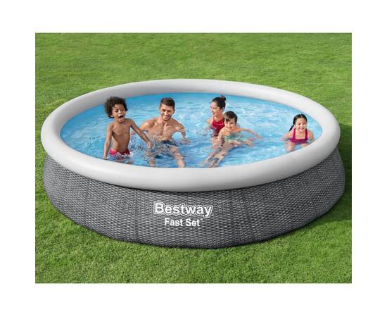 Bestway set de piscină rotundă, 366x76 cm