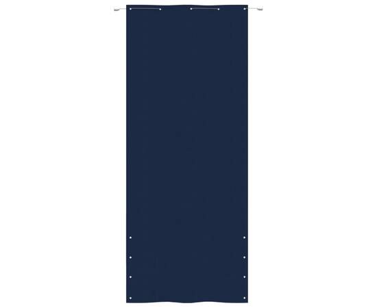 Paravan de balcon, albastru, 100 x 240 cm, țesătură oxford, 2 image