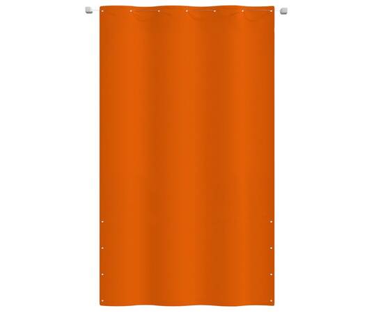 Paravan de balcon,portocaliu, 140 x 240 cm, țesătură oxford, 2 image