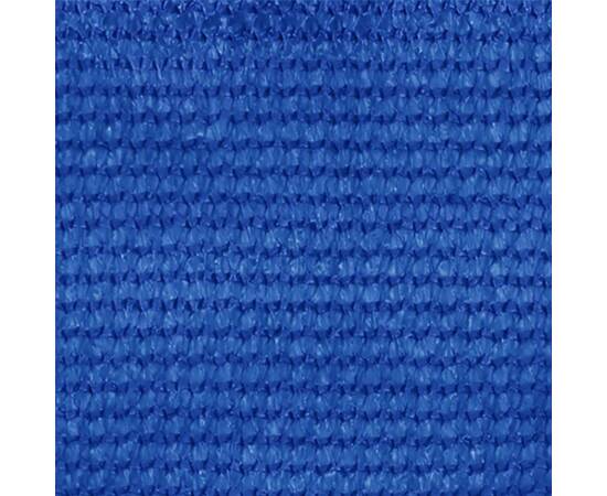 Jaluzea tip rulou de exterior, albastru, 140x230 cm, hdpe, 5 image
