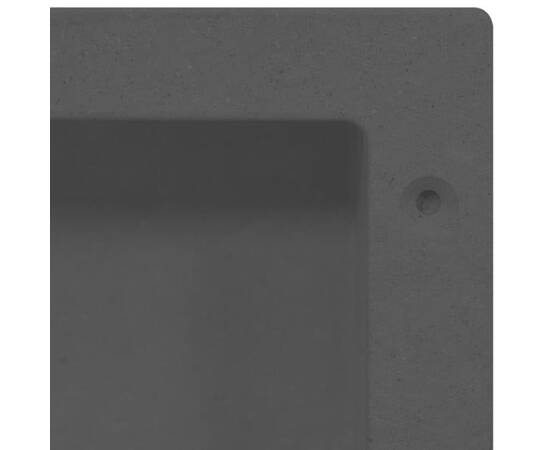 Nișă de duș, negru mat, 41x36x10 cm, 5 image