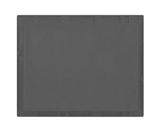 Nișă de duș, negru mat, 41x51x10 cm, 4 image