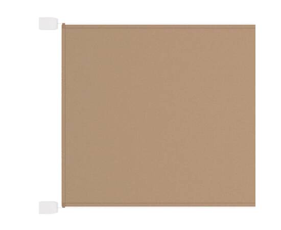 Copertină verticală, gri taupe, 100x420 cm, țesătură oxford