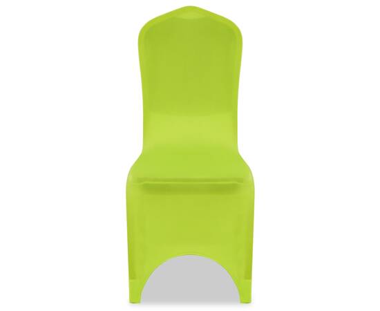 Husă de scaun elastică, 4 buc., verde, 3 image