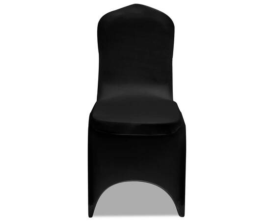 Husă de scaun elastică, 50 buc., negru, 2 image