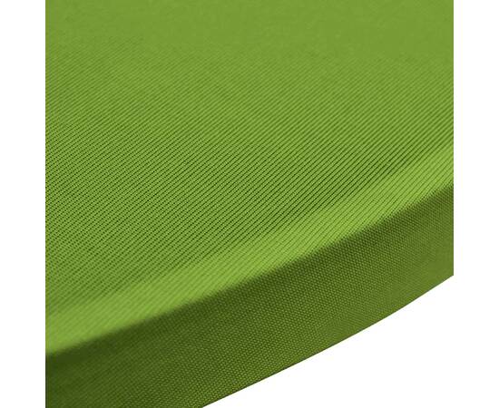 Husă elastică pentru masă, 2 buc., verde, 60 cm, 4 image