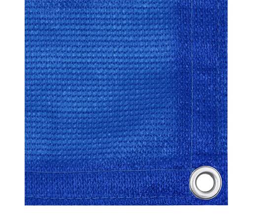 Covor pentru cort, albastru, 200x400 cm, hdpe, 2 image