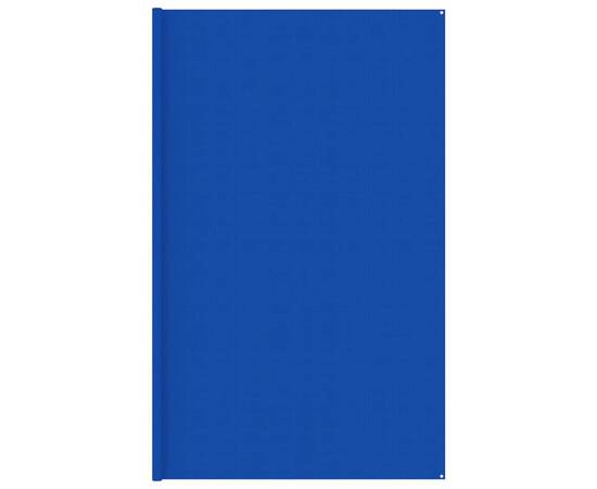 Covor pentru cort, albastru, 400x600 cm, hdpe
