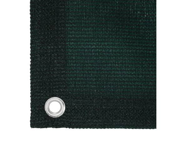Covor pentru cort, verde închis, 250x550 cm, hdpe, 5 image