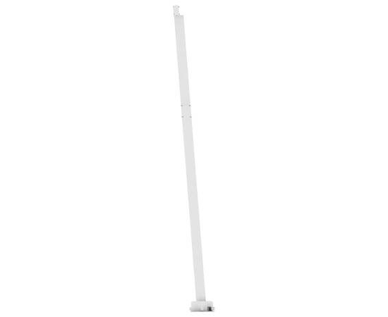 Copertină retractabilă manual cu led, antracit, 400x300 cm, 11 image