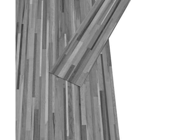 Plăci pardoseală autoadezive, lemn gri dungi, 2,51 m², 2 mm pvc, 4 image