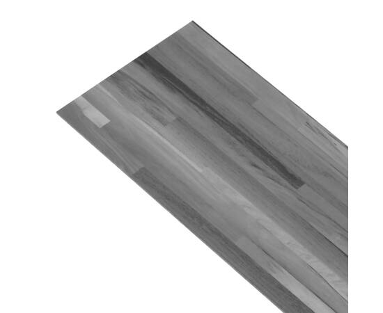 Plăci pardoseală autoadezive, lemn gri dungi, 2,51 m², 2 mm pvc, 3 image