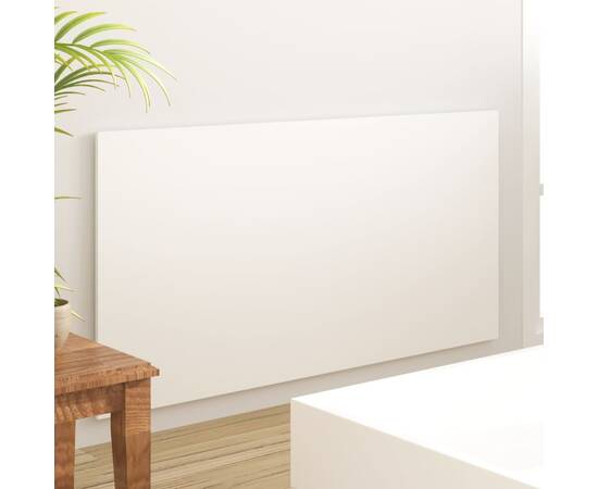Tăblie de pat, alb, 160x1,5x80 cm, lemn prelucrat, 4 image