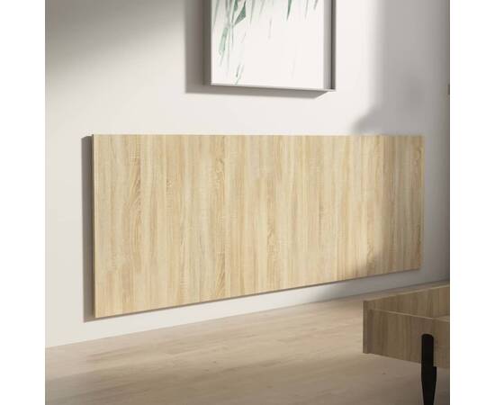Tăblie de pat,perete,stejar sonoma,240x1,5x80 cm,lemn prelucrat, 4 image