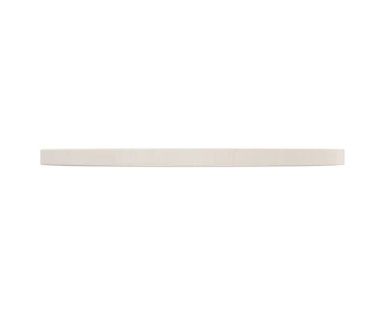 Blat de masă, alb, Ø50x2,5 cm, lemn masiv de pin, 3 image