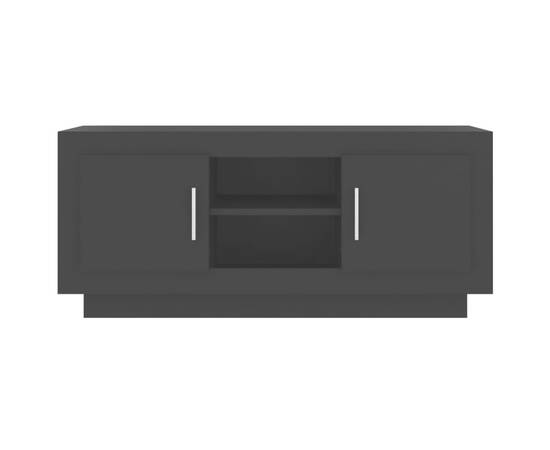 Comodă tv ,negru,102x35x45 cm, lemn prelucrat, 5 image