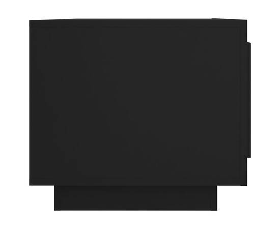 Măsuță de cafea, negru, 102x50x45 cm, lemn compozit, 6 image