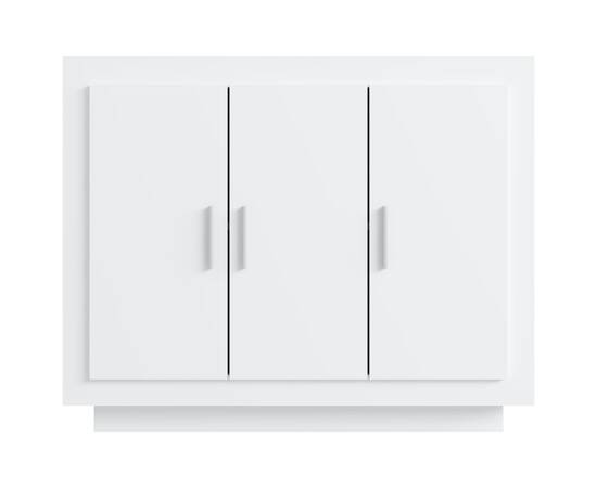 Servantă, alb, 92x35x75 cm, lemn compozit, 5 image