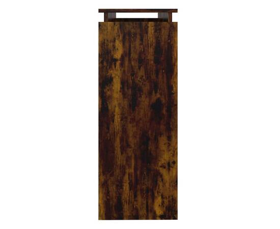 Măsuță consolă, stejar fumuriu, 102x30x80 cm, lemn prelucrat, 4 image