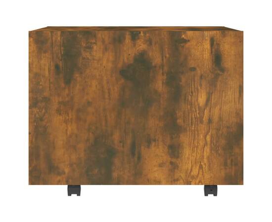 Măsuță de cafea, stejar fumuriu, 55x55x40 cm, lemn prelucrat, 7 image