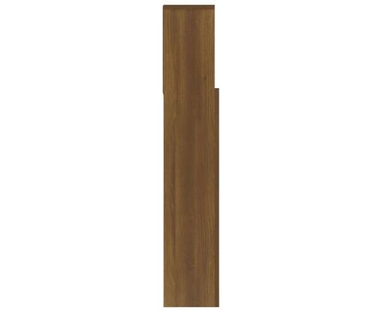 Dulap tăblie, stejar maro, 180x19x103,5 cm, 4 image