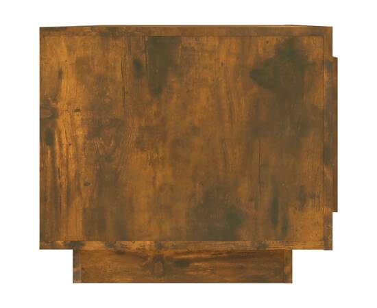 Măsuță de cafea, stejar afumat, 102x50x45 cm, lemn compozit, 7 image