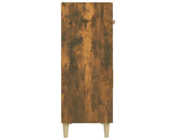Servantă, stejar fumuriu, 69,5x34x89 cm, lemn prelucrat, 5 image