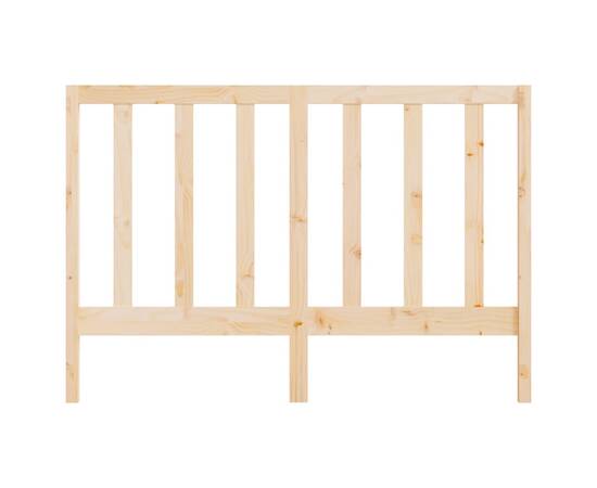 Tăblie de pat, 166x4x100 cm, lemn masiv de pin, 4 image