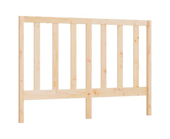 Tăblie de pat, 166x4x100 cm, lemn masiv de pin, 2 image