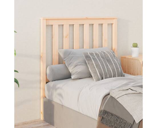 Tăblie de pat, 96x6x101 cm, lemn masiv de pin