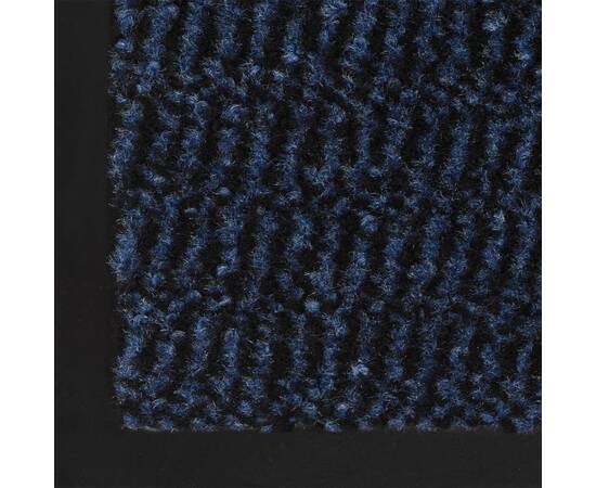 Covoraș cu smocuri, albastru, 60x180 cm, 4 image