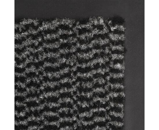 Covoraș cu smocuri, antracit, 60x150 cm, 4 image