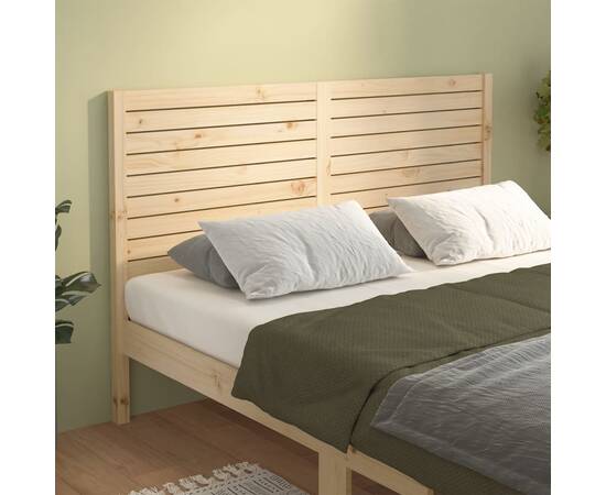 Tăblie de pat, 146x4x100 cm, lemn masiv de pin