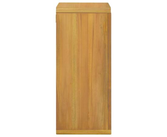 Dulap pentru baie de perete, 45x30x70 cm, lemn masiv de tec, 4 image