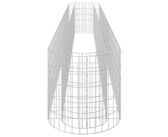 Strat înălțat gabion, 400x50x50 cm, fier galvanizat, 5 image