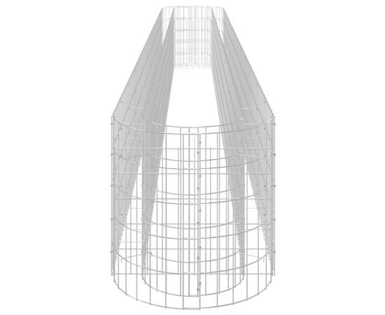 Strat înălțat gabion, 470x50x50 cm, fier galvanizat, 5 image