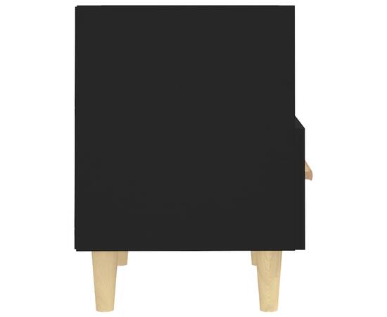 Noptiere, 2 buc., negru, 40x35x47 cm, 7 image