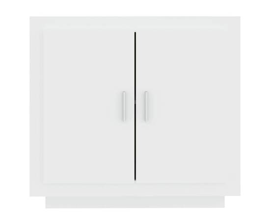 Servantă, alb, 80x40x75 cm, lemn prelucrat, 3 image