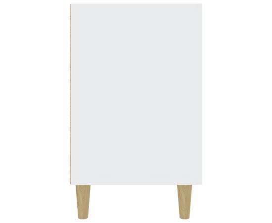Servantă, alb, 100x36x60 cm, lemn prelucrat, 4 image