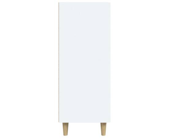 Servantă, alb, 69,5x34x90 cm, lemn prelucrat, 6 image