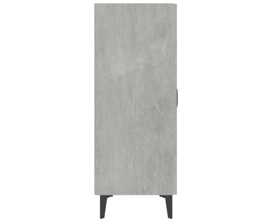 Servantă, gri beton, 70x34x90 cm, lemn prelucrat, 5 image