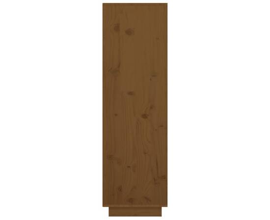Servantă, maro miere, 38x35x117 cm, lemn masiv de pin, 4 image