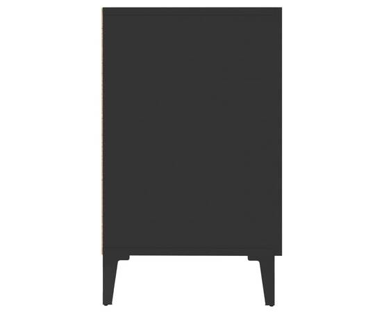 Servantă, negru, 100x36x60 cm, lemn prelucrat, 6 image