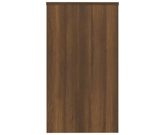 Birou, stejar maro, 90x40x72 cm, lemn prelucrat, 6 image