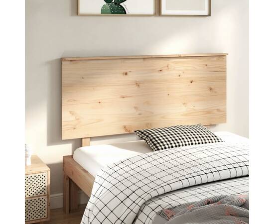 Tăblie de pat, 139x6x82,5 cm, lemn masiv de pin